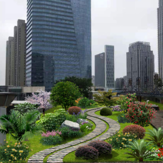 企業(yè)園區(qū)綠化